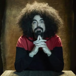 This is the Avatar Image for the Caparezza (Italian Rapper) (Prisoner 709/Exuvia Era) AI Voice and Text to Speech Generator